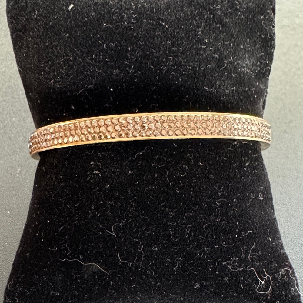 Henri Bendel Gold Crystal Bracelet